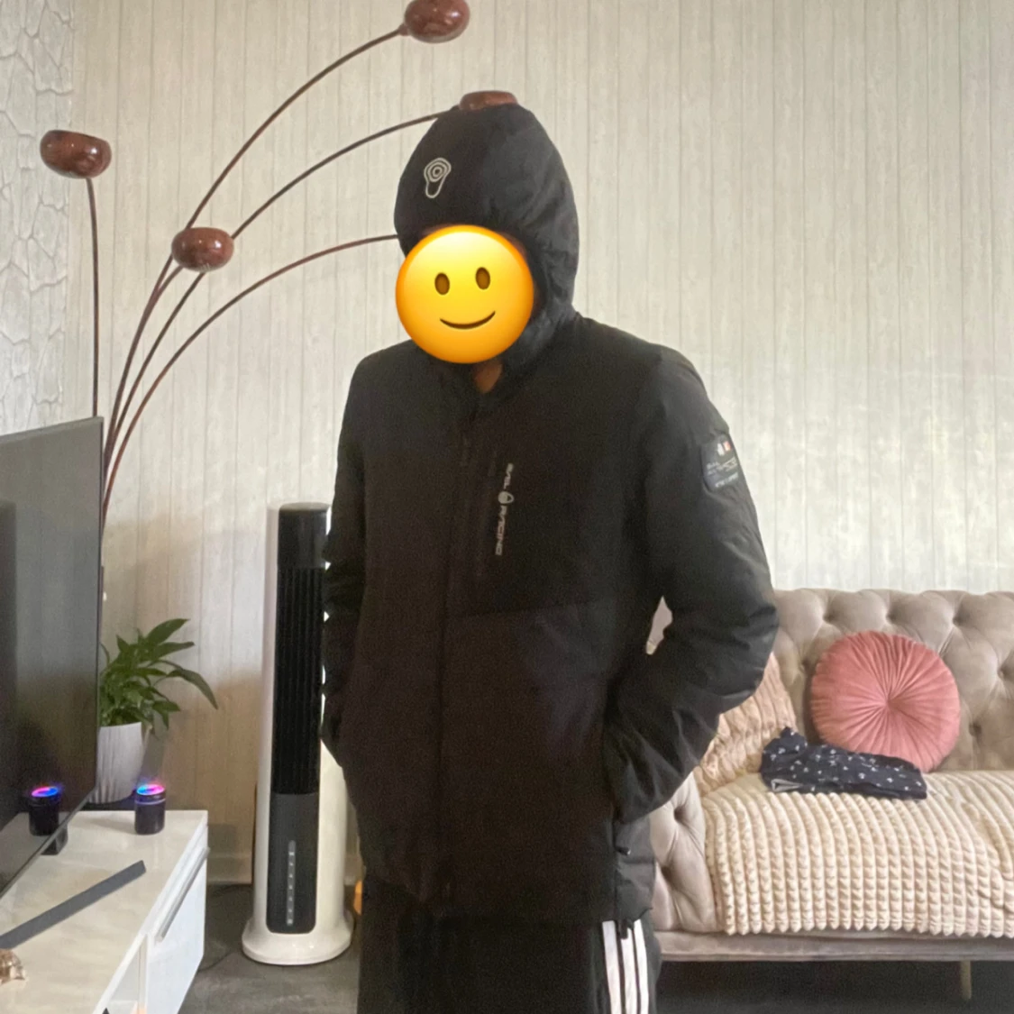 Svart jacka från Sail Racing