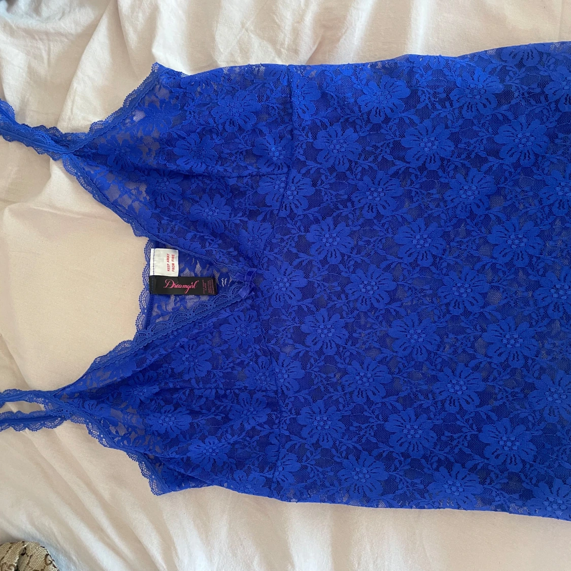 Blå spetslinne från dreamgirl  - 1
