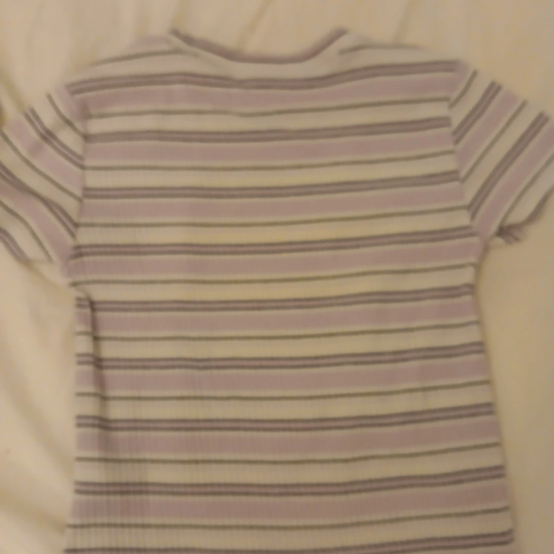 Randig ribbad topp från H&M - 1