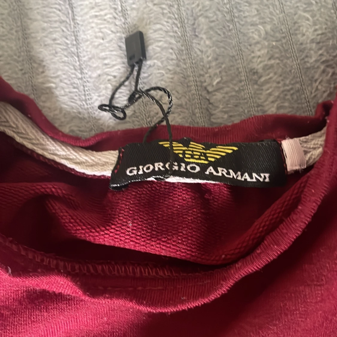 Vinröd Emporio Armani t-shirt - 2