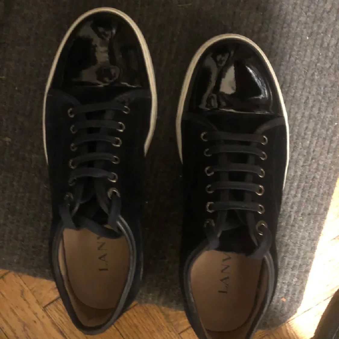 Nya Lanvins sneakers marinblå  - 1