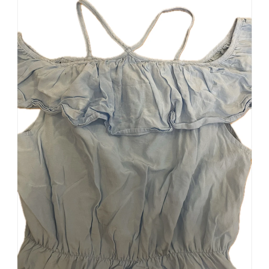 Ljusblå volangtopp Little Remix - 2