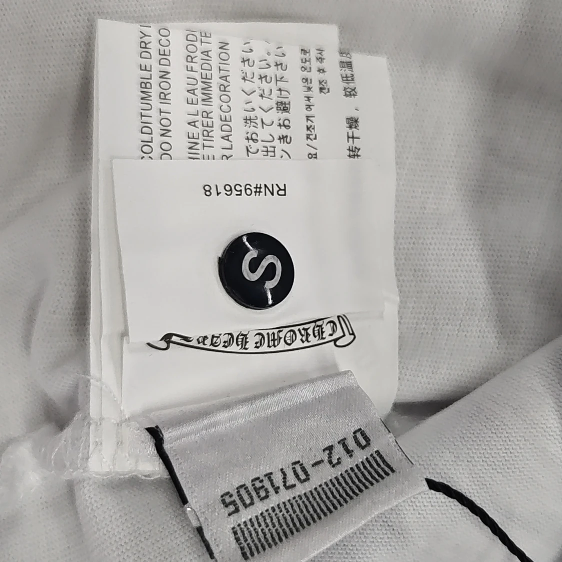 Blåvit långärmad tröja Chrome Hearts - 3