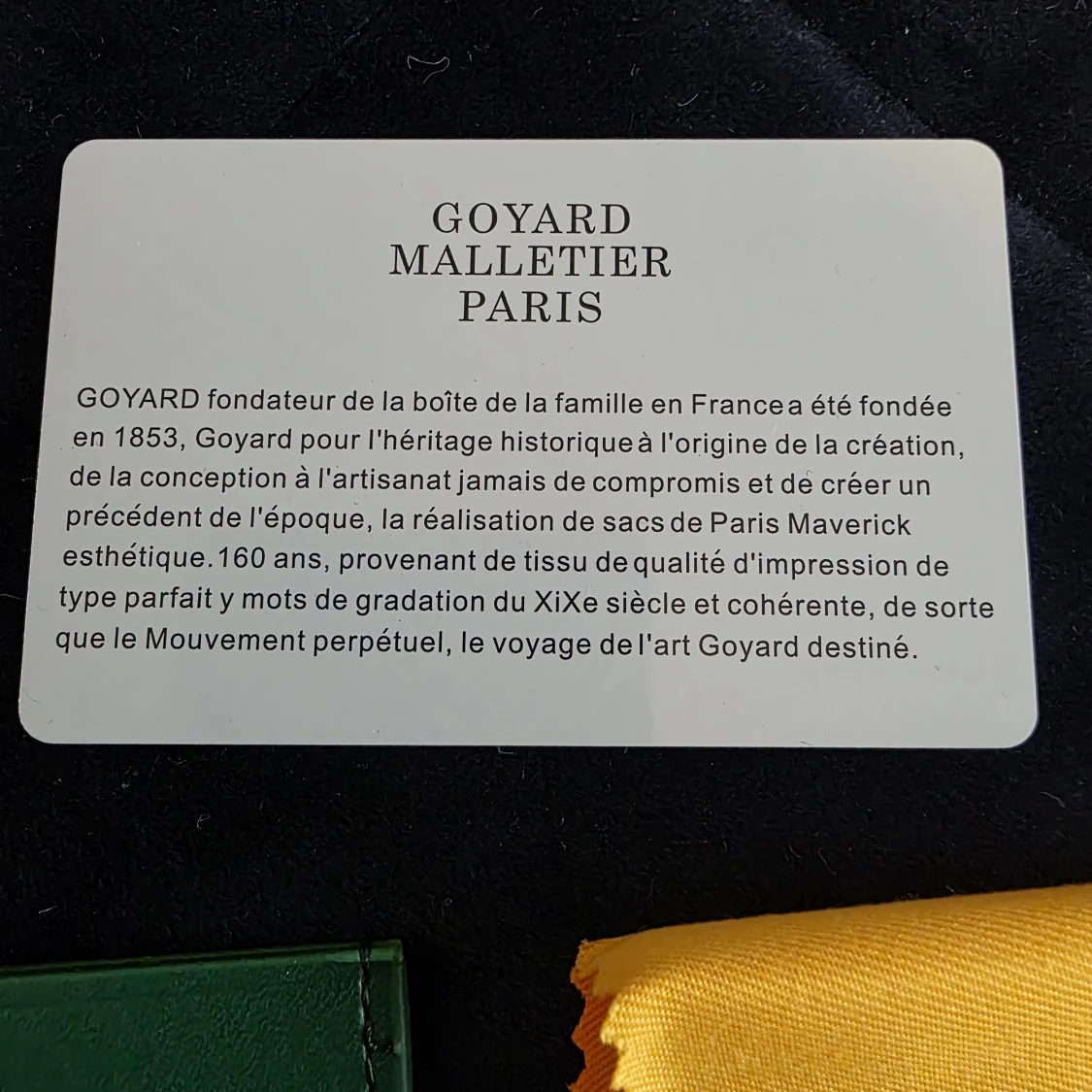 Grön Goyaard plånbok med mönster - 2