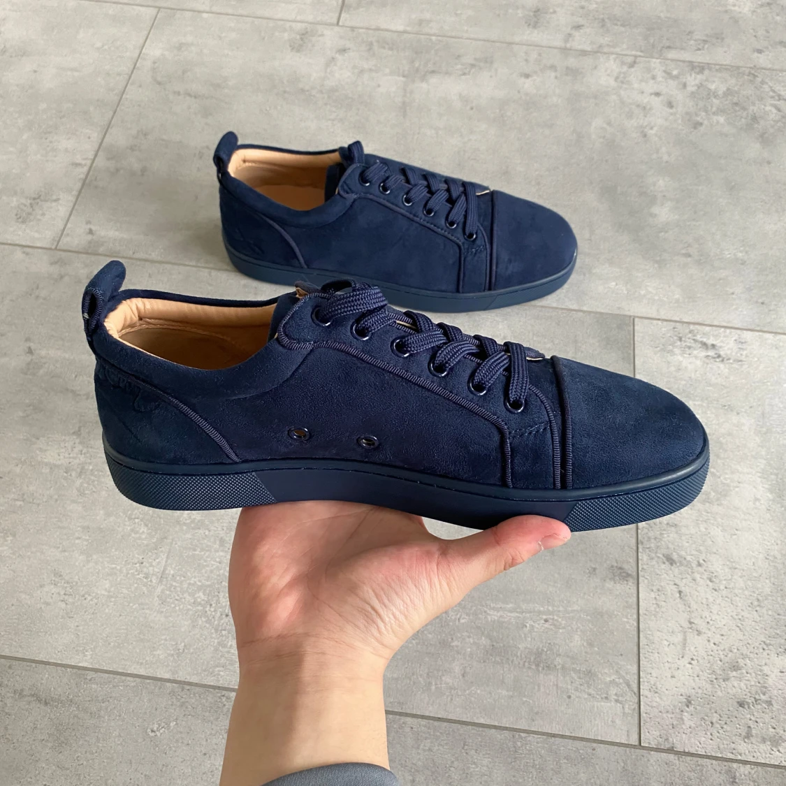   Christian Louboutin Mörkblå - 1