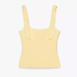 Zara gul knyttopp - Superfin & trendig !! 💛💛