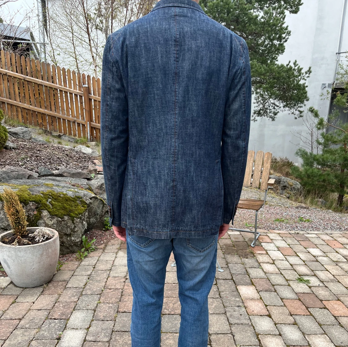 Tagliatore - Dubbelknäppt denimkavaj - 4