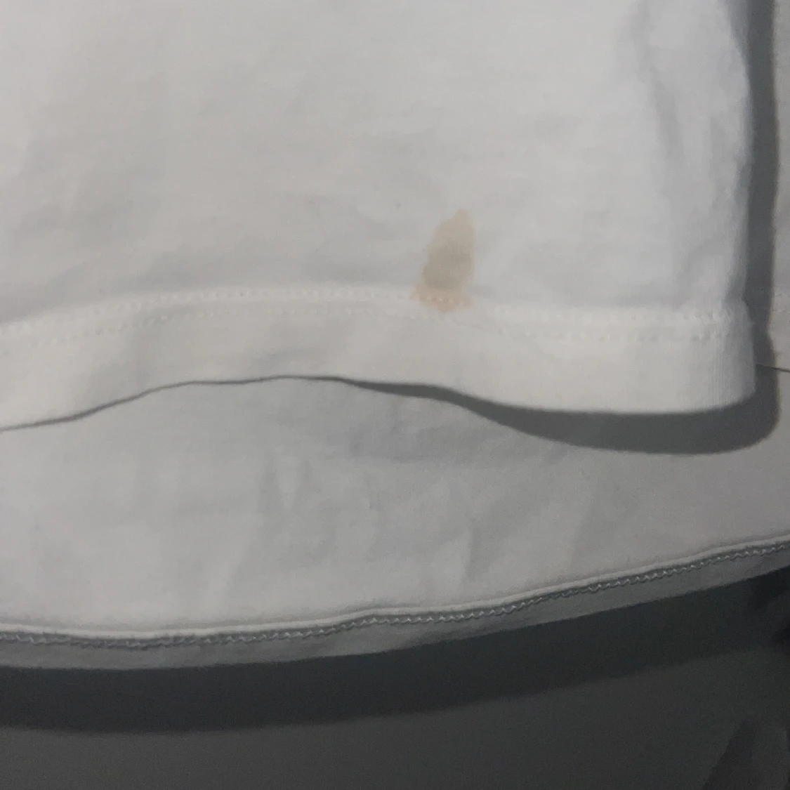 Vit croppad t-shirt - 3