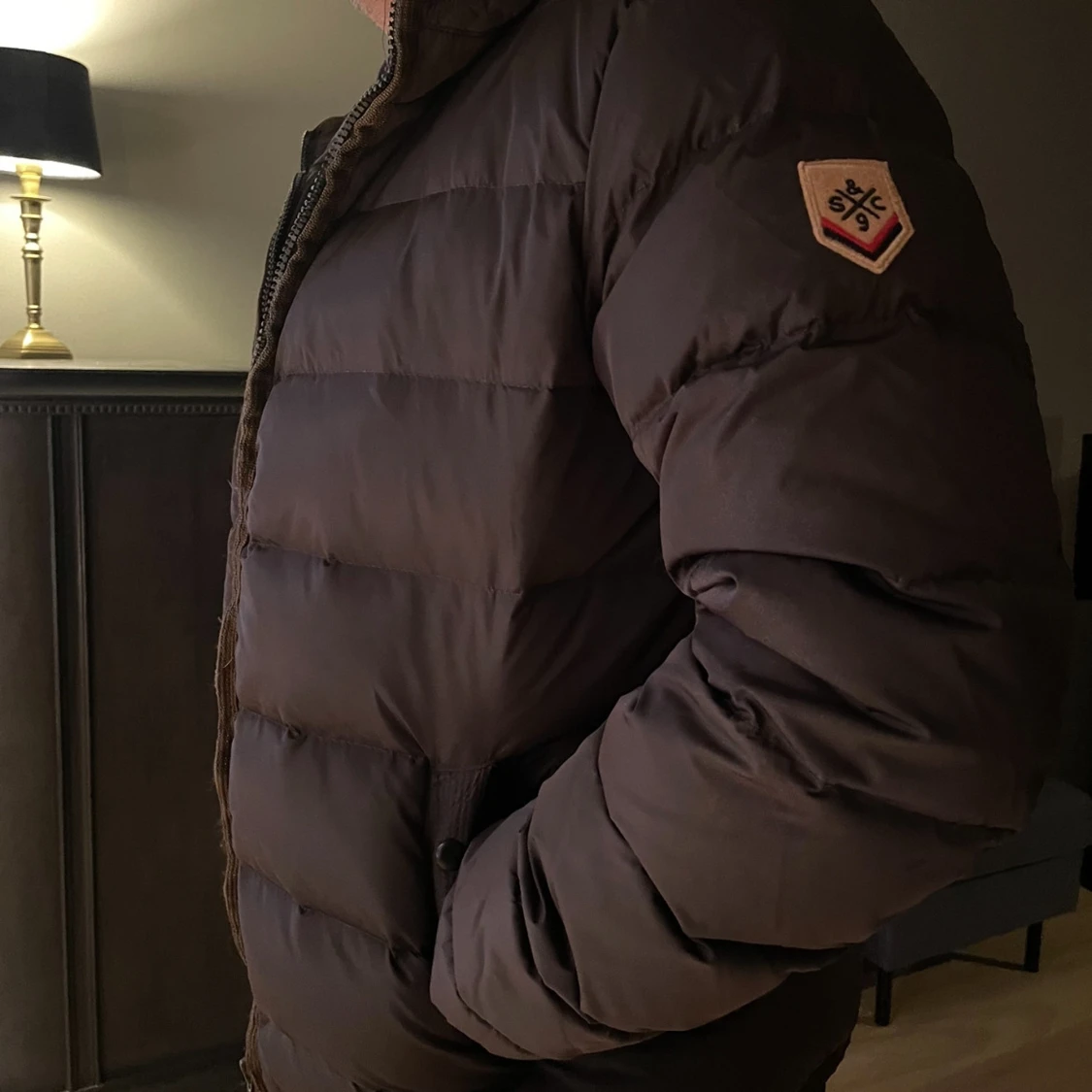 Brun pufferjacka från Scotch & Soda - 1