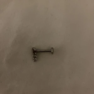 Piercing öronhängen !aldrig används!  - Elegant silverfärgad örhänge med små glittrande stenar. Perfekt för att ge en subtil men stilfull touch till din look. Passar bra till både vardag och festliga tillfällen. NYTT PRIS 350kr! 