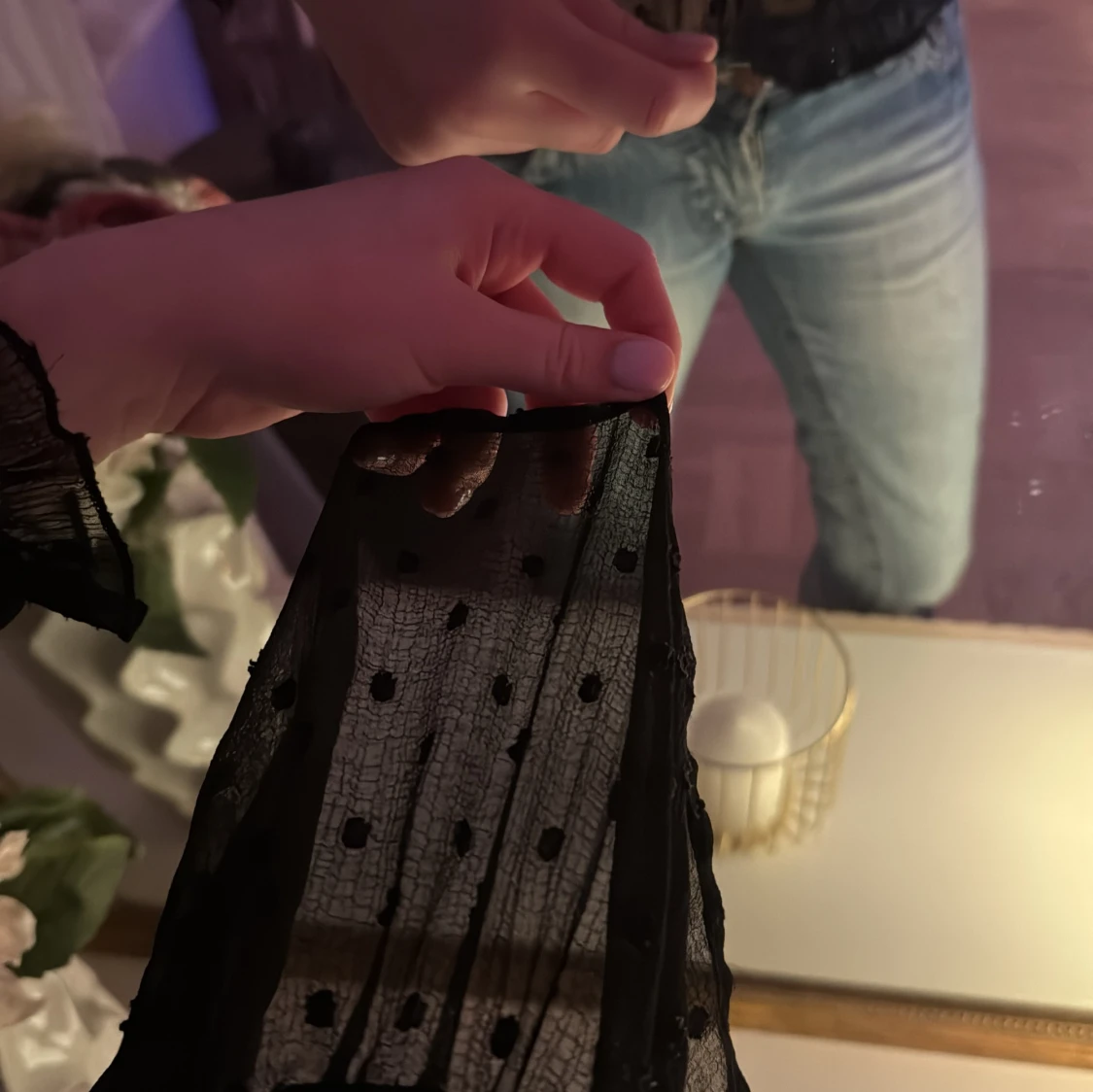 Svart blus från Zara Basic Collection - 1