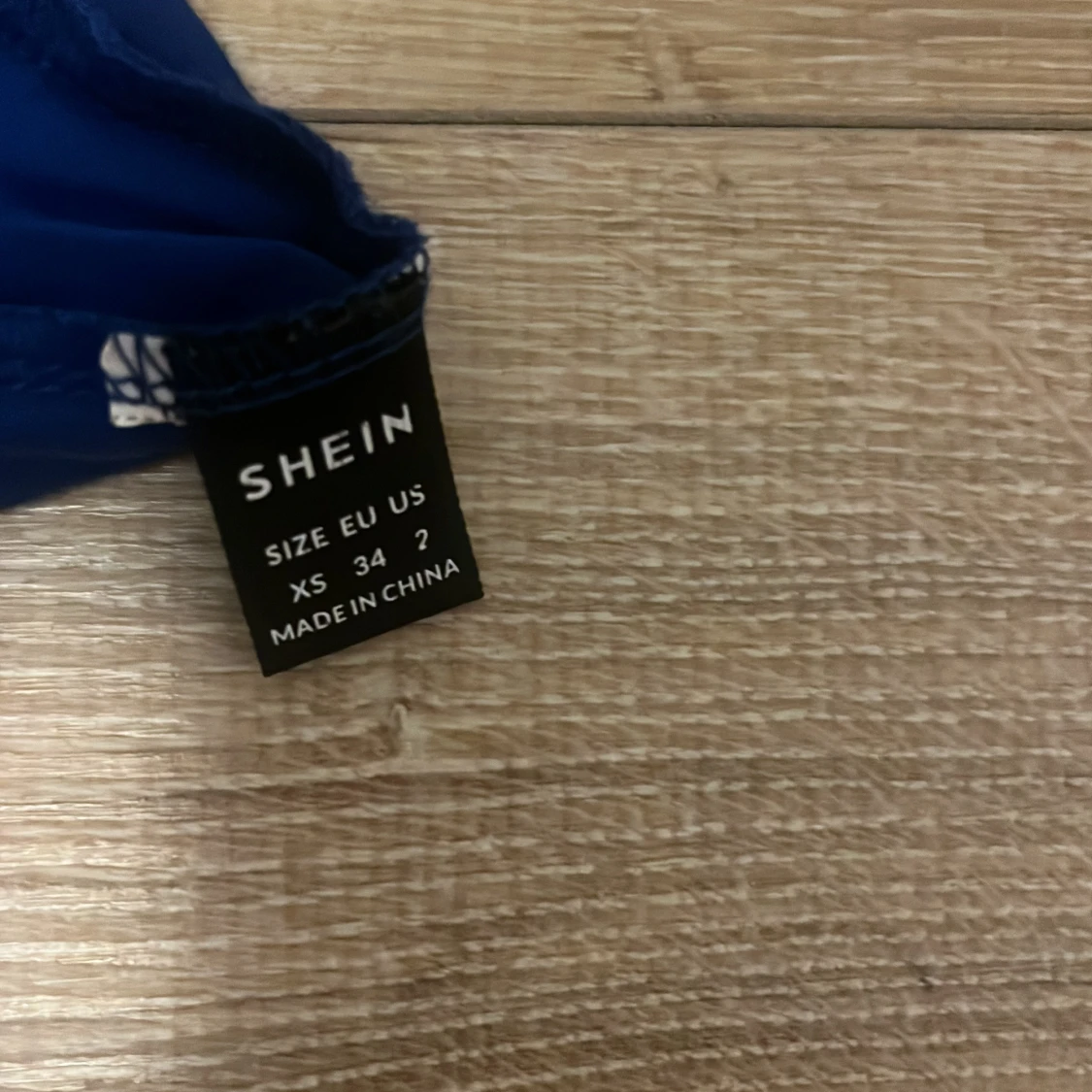 Blå topp från Shein - 2