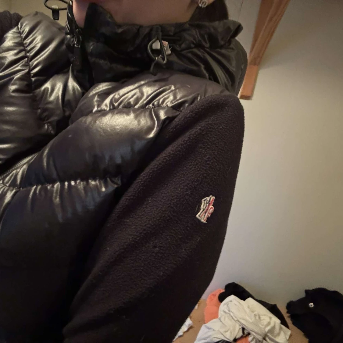 Svart dunjacka från Moncler - 1