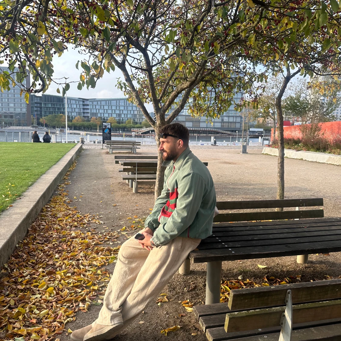 Grön jacka från Gucci - 1