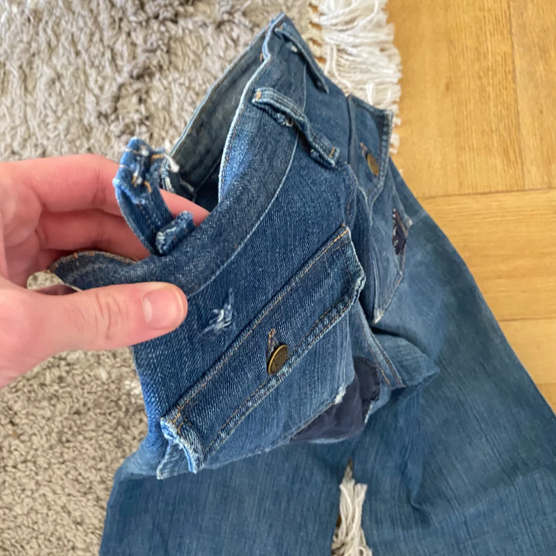 Utsvängda jeans flare bootcut 70s bohemia - 4