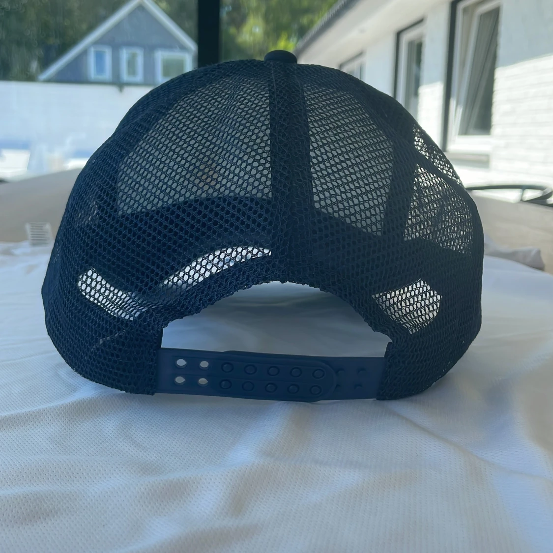 Amalfi Coast truckerkeps blå/vit - 2