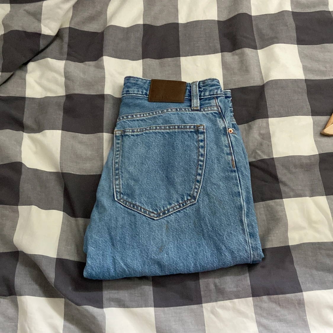 Blå raka jeans från Vaillent M - 4