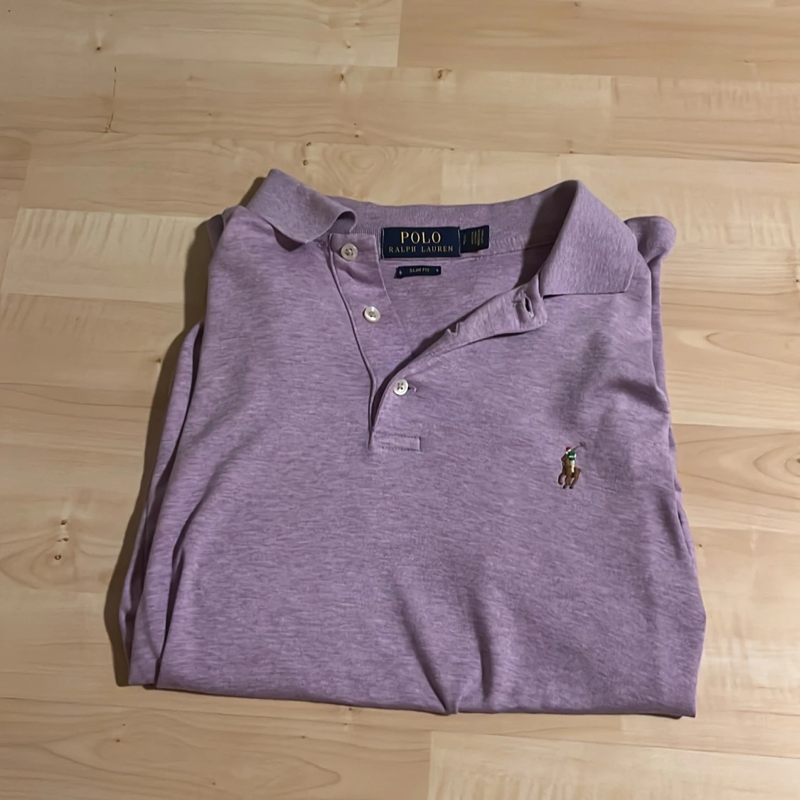 Lila pikétröja från Ralph Lauren - 1