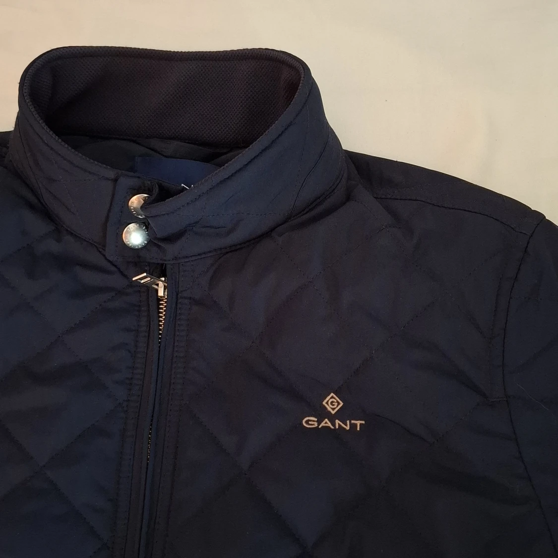 Mörkblå gant jacka - 2