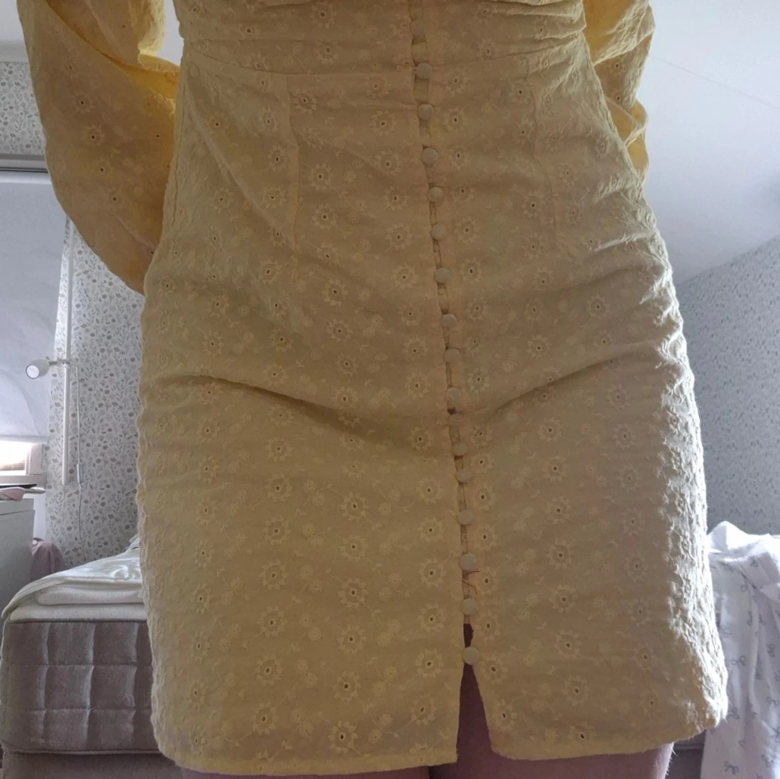 Gul kortklänning från Vila - 4