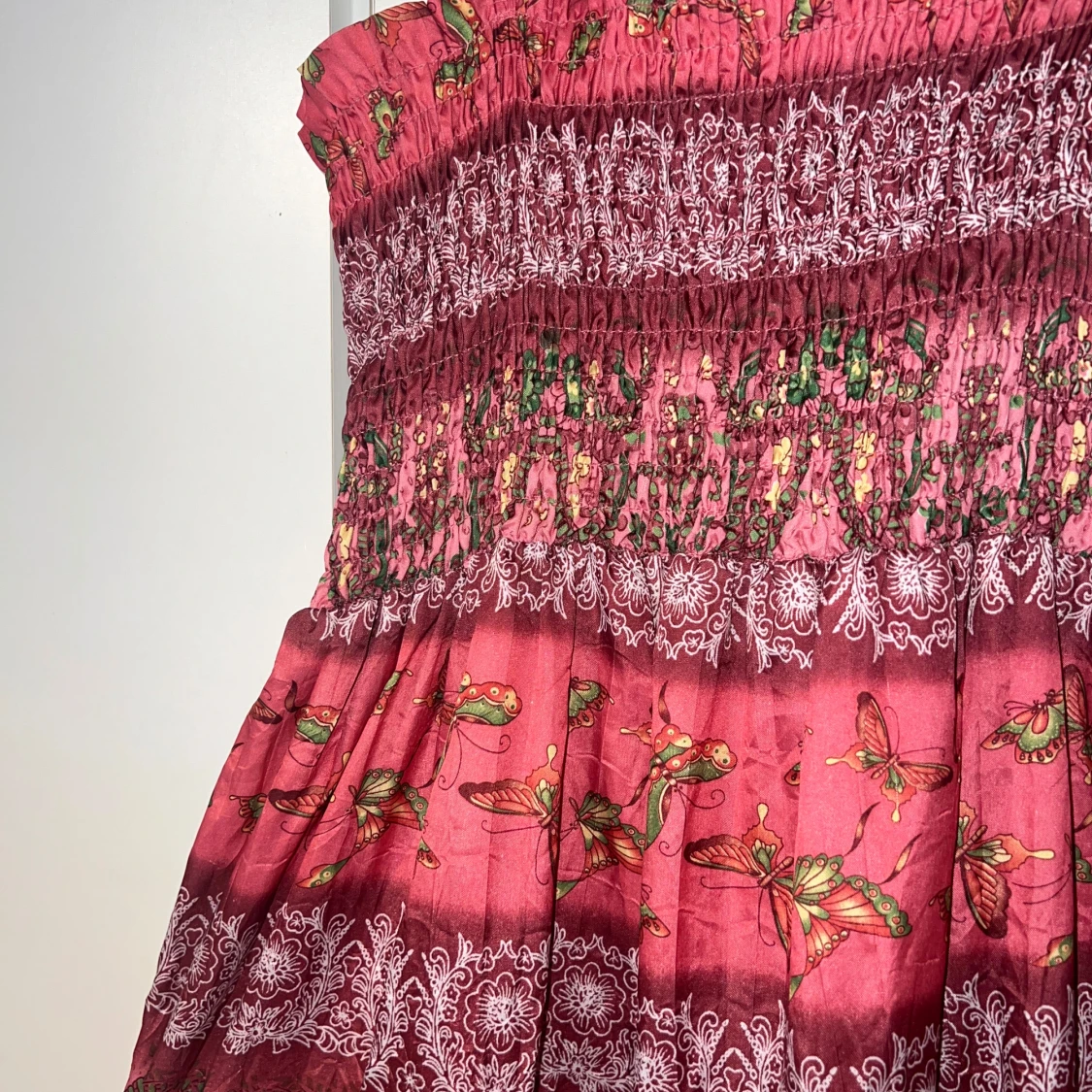 Lång boho-klänning, sommarklänning - 2