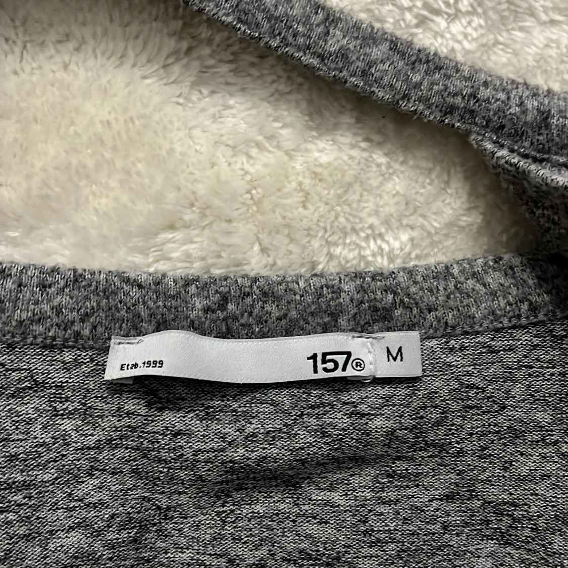 Grå omlottkofta från 157, M - 2