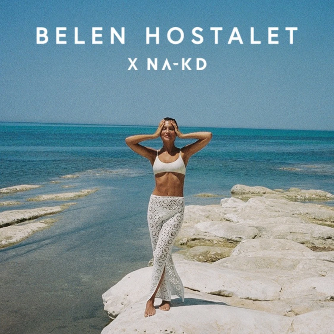 Helt Ny Vit Virkad Kjol NA-KD Storlek 34 - 3