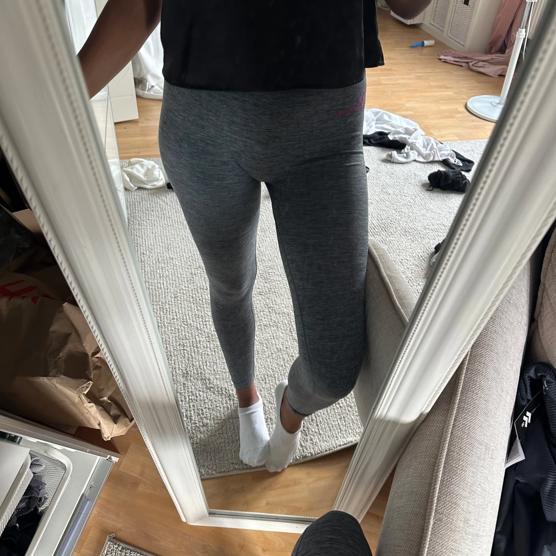 Gråa Träningstights 