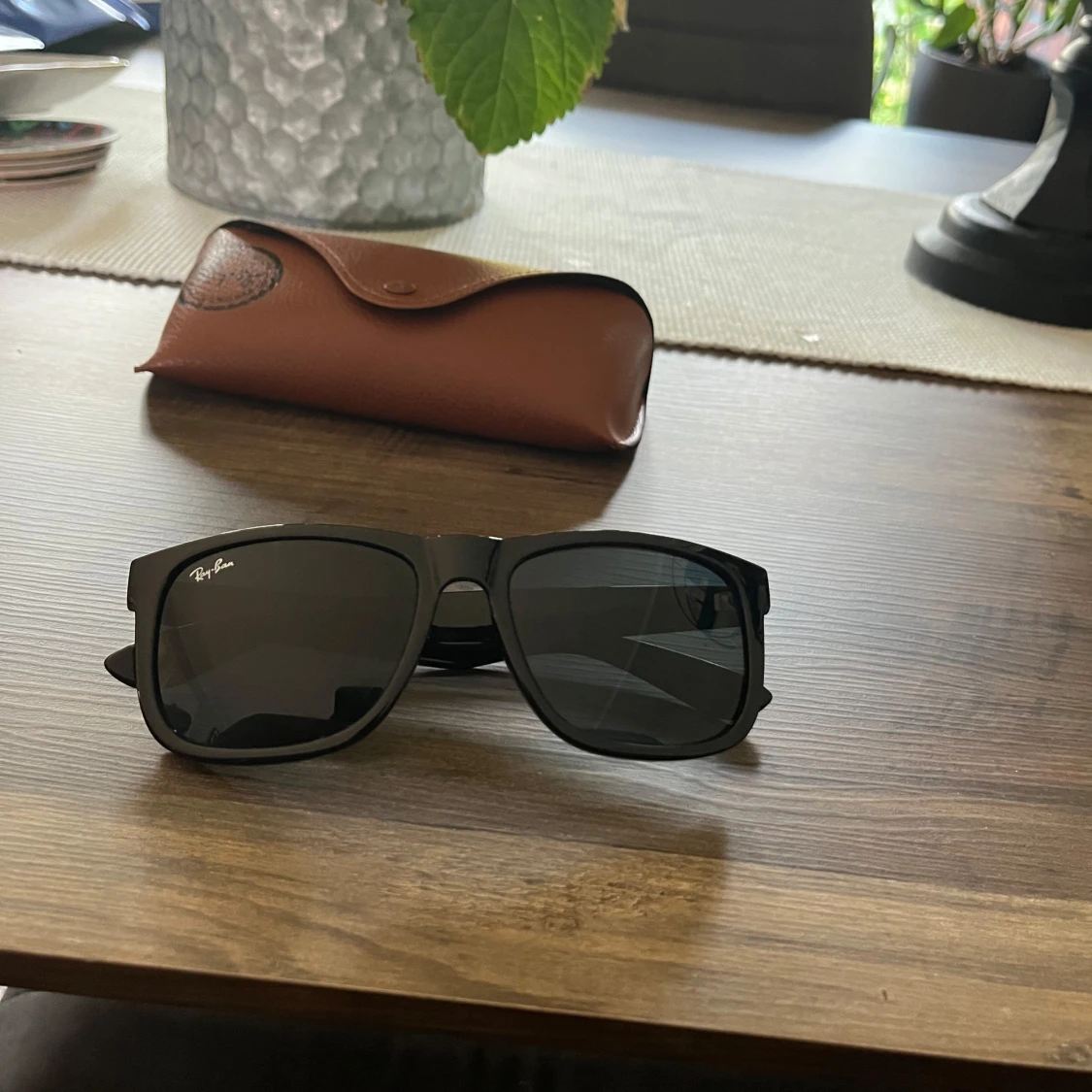 Svarta Ray-Ban Wayfarer solglasögon - 1