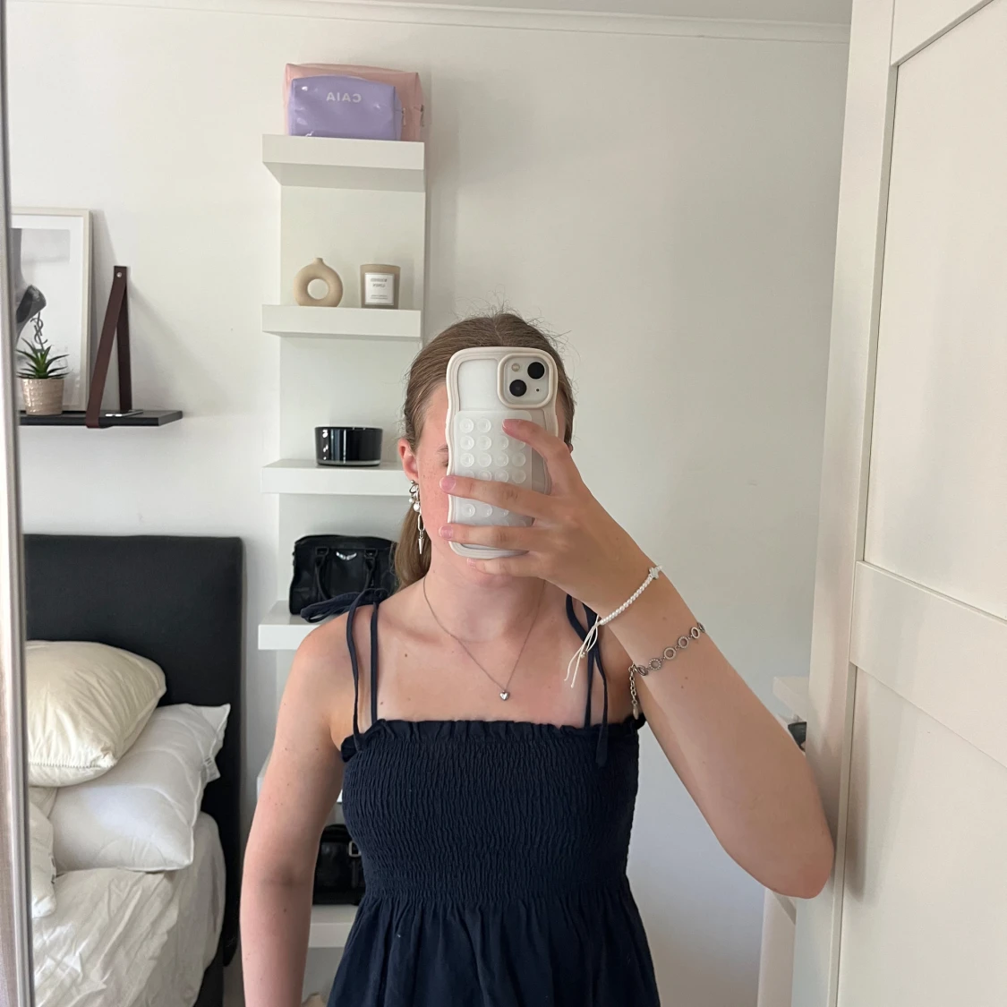 Superfint mörkblått linne!!