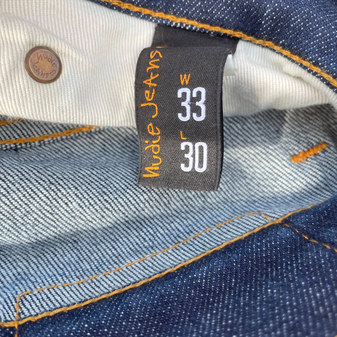 Mörkblå jeans från Nudie Jeans - 4