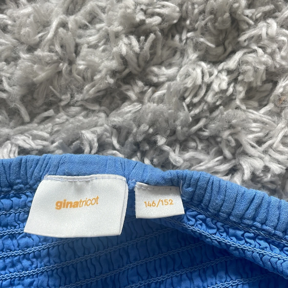 Blå volangkjol från Gina Tricot - 2