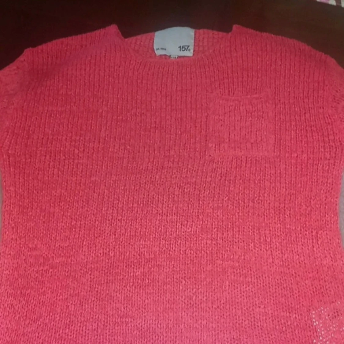 Rosa stickad tröja från 157