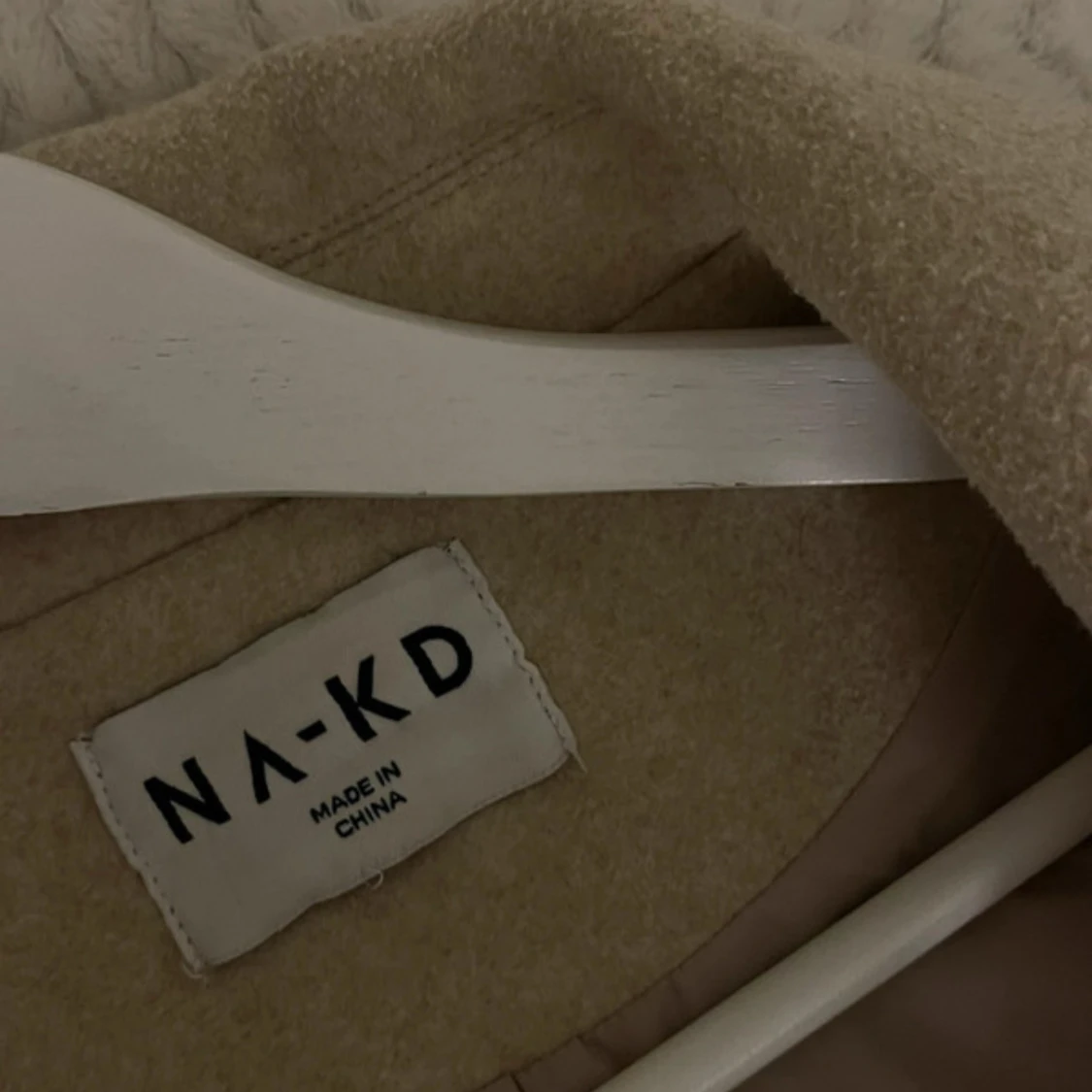 Beige kort kappa - 3