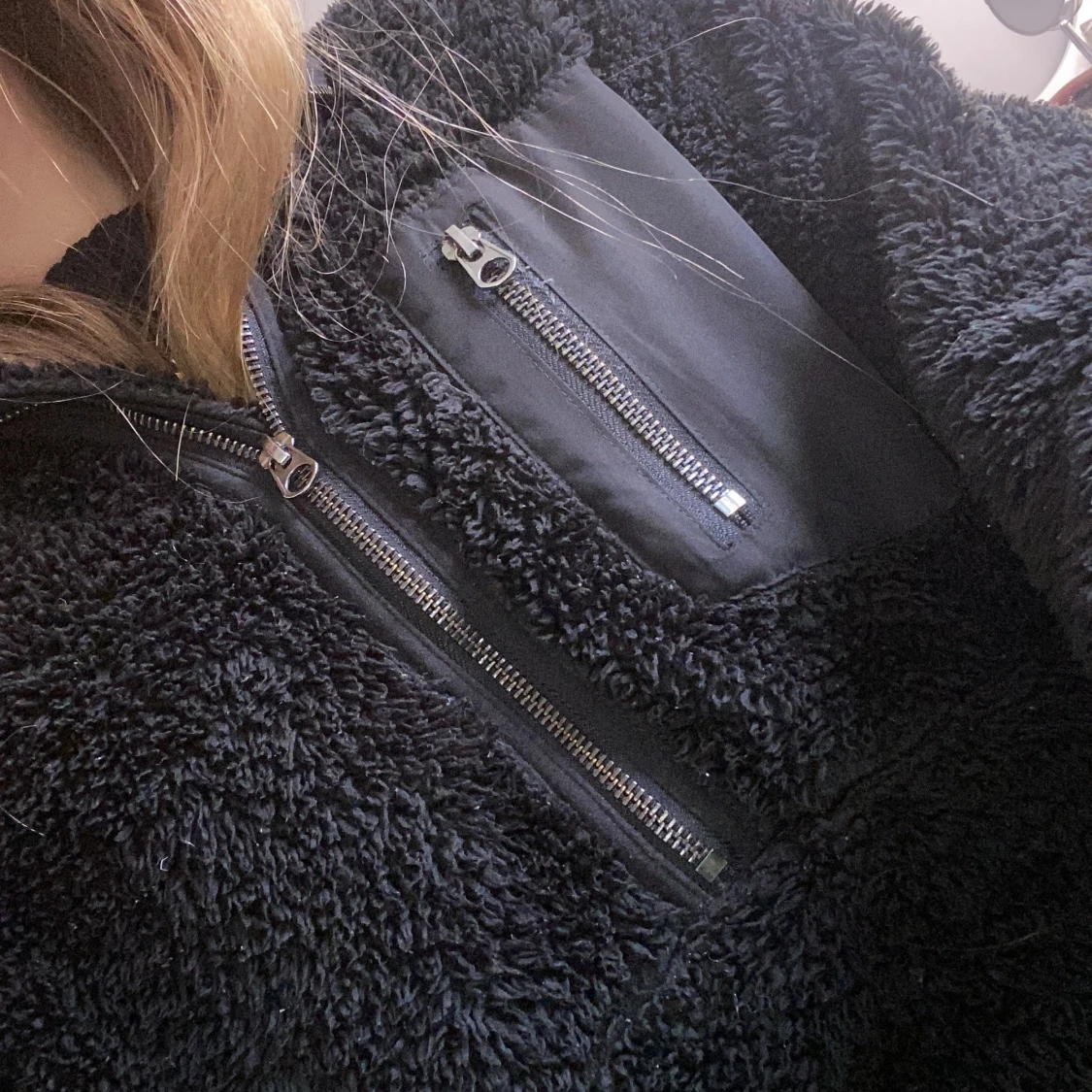 Svart teddyjacka från ONLY - 1