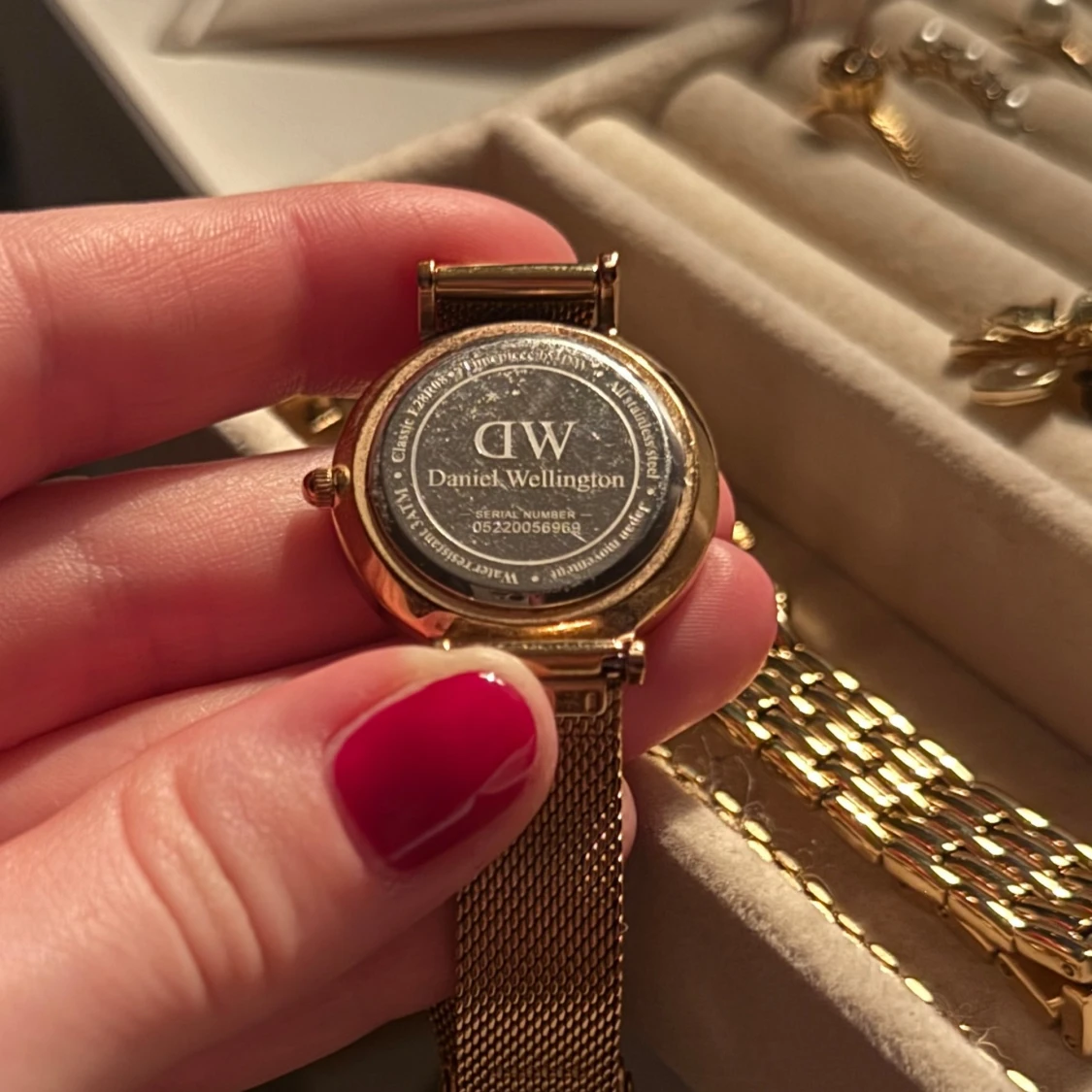 Guldfärgad klocka från Daniel Wellington - 2