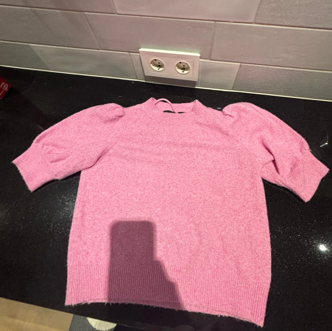 Rosa stickad tröja från Vero Moda - 2