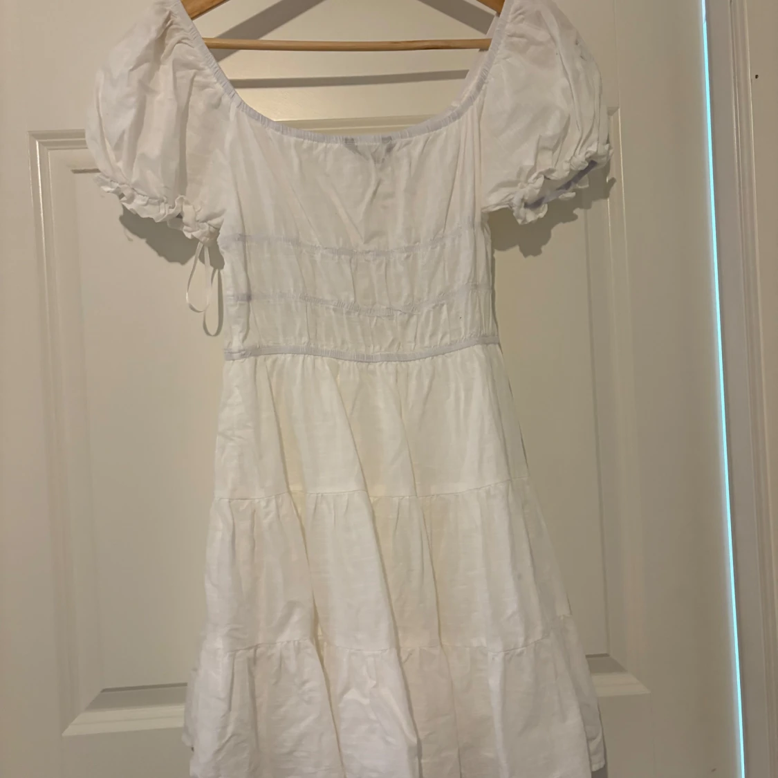 Vit klänning  - 1