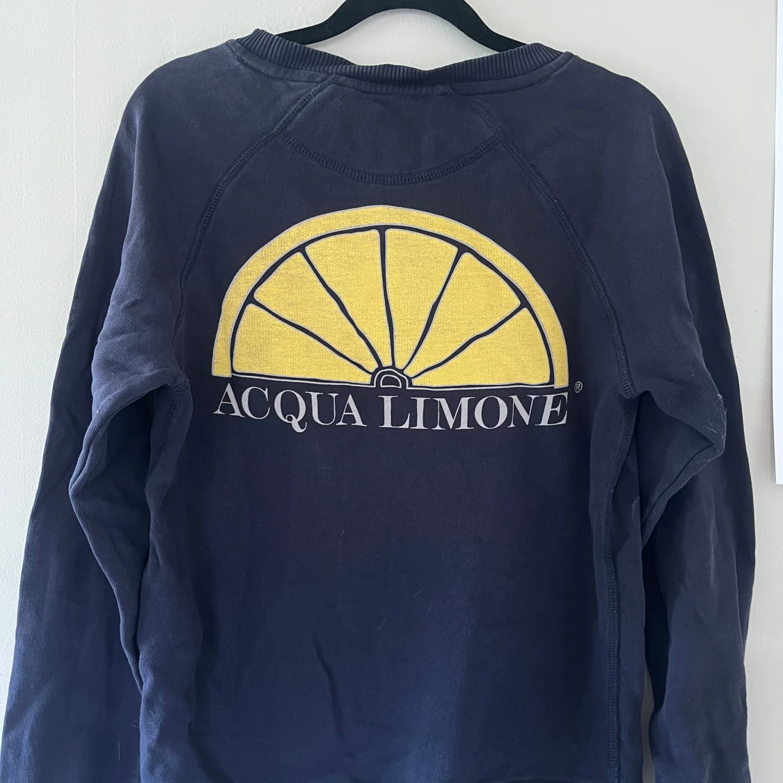 Mörkblå Acqua Limone sweatshirt XS - 1