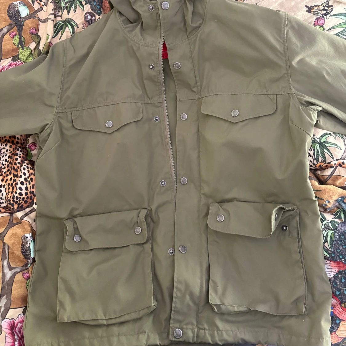 Grön vindjacka från Fjällräven M