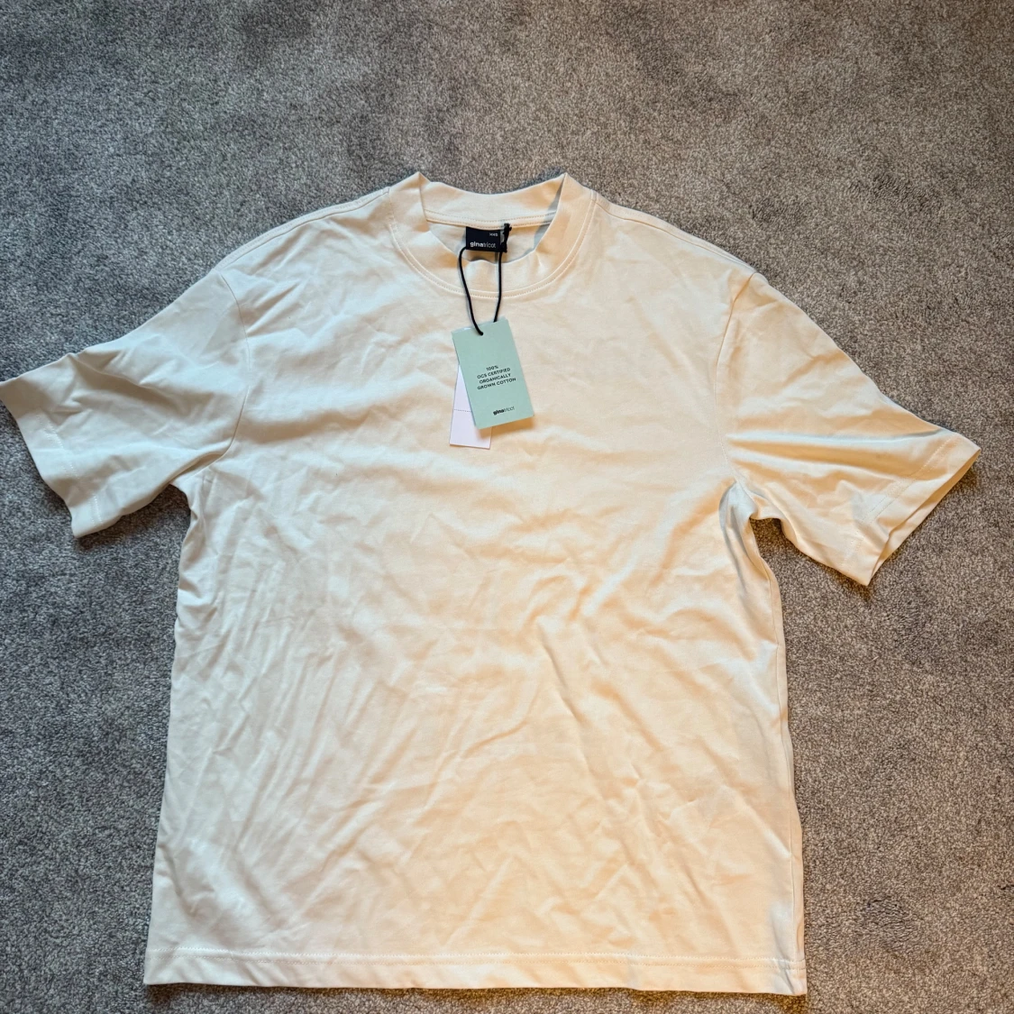 Oversized t-shirt med Paris-tryck Gina Tricot