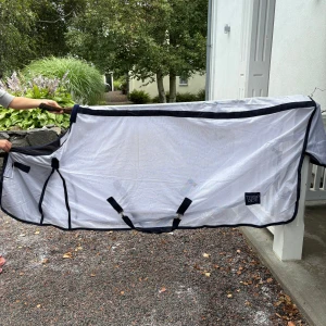  Flygtäcke från Börjes  -  Storlek 125 men väldigt stor storleken Använt en gång