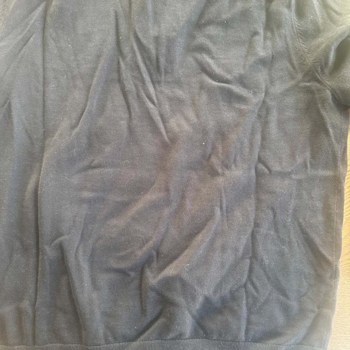 Svart half zip tröja Tommy Hilfiger L - 2