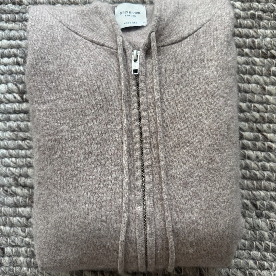 JOHN HENRIC KAHSMIR ZIPHOODIE - 1