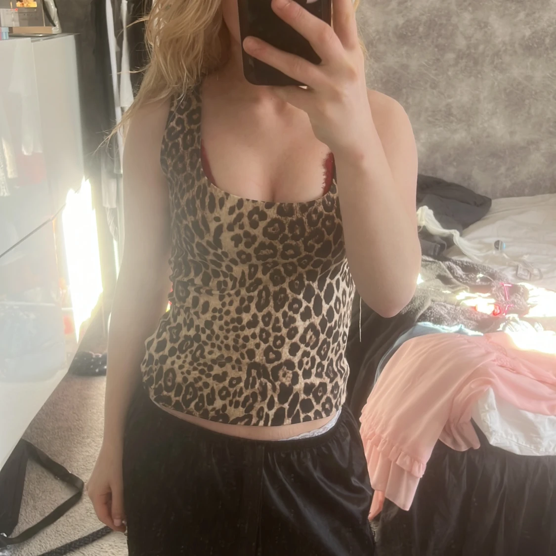 Leopardmönstrad linnetopp