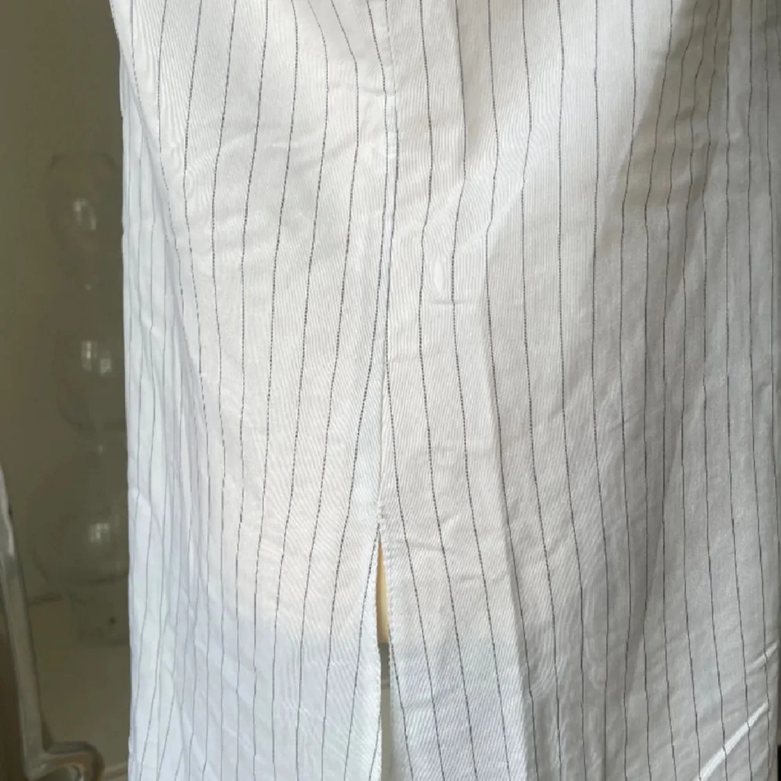 Vit randig skjorta - 2