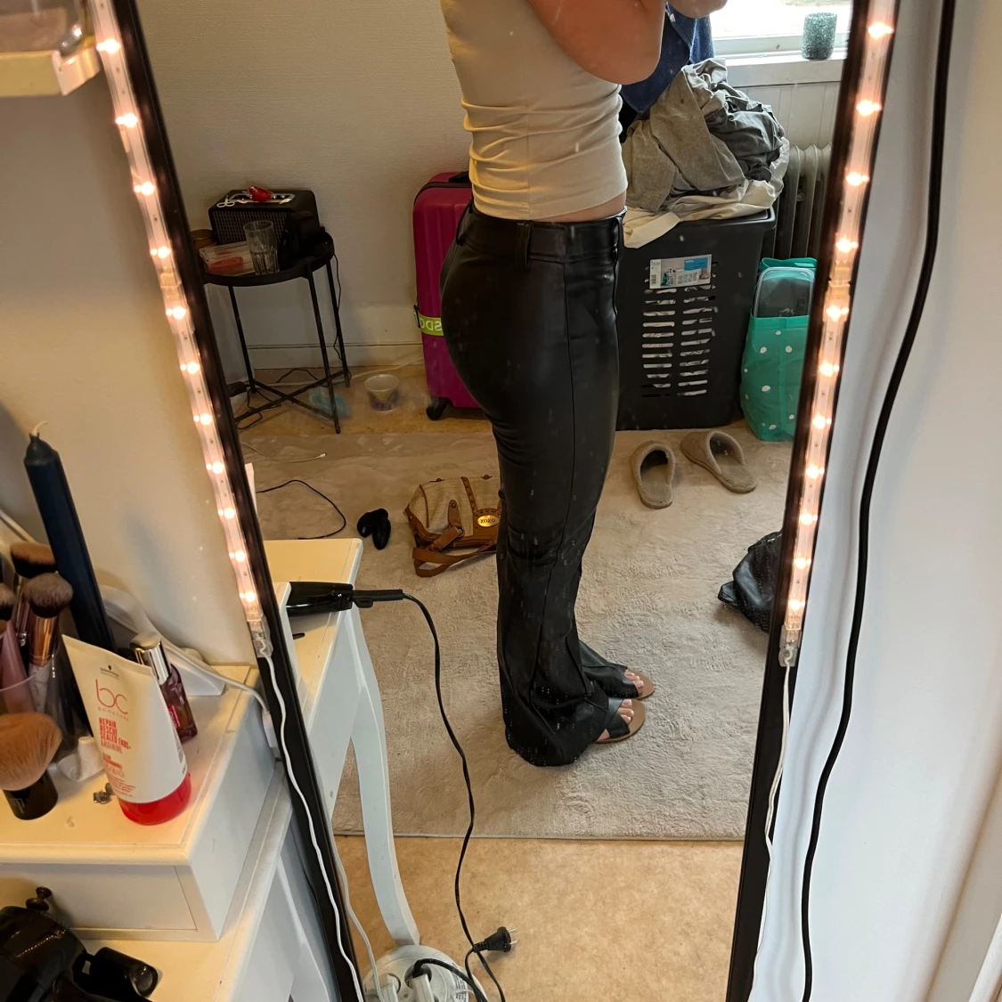  skinnbyxor bootcut lågmidjade från new yorker  - 2