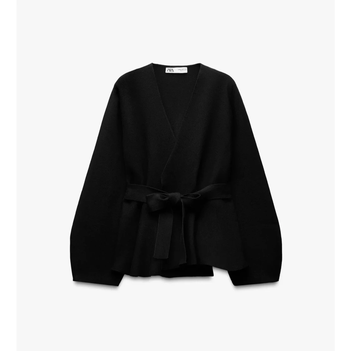 Svart omlottjacka från Zara - 1