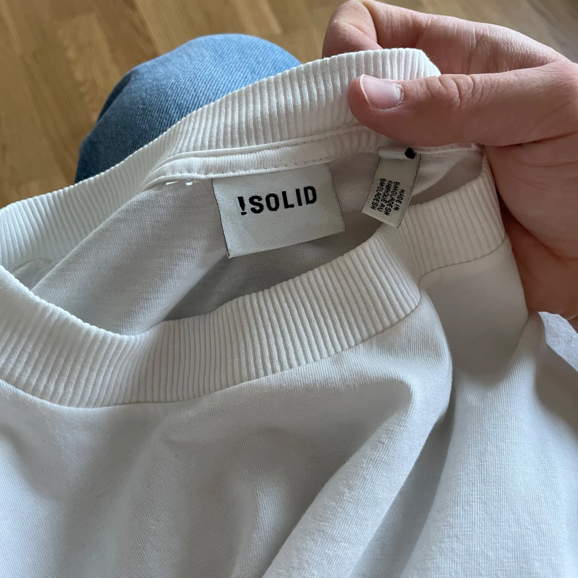 Vit t-shirt från Solid - 3