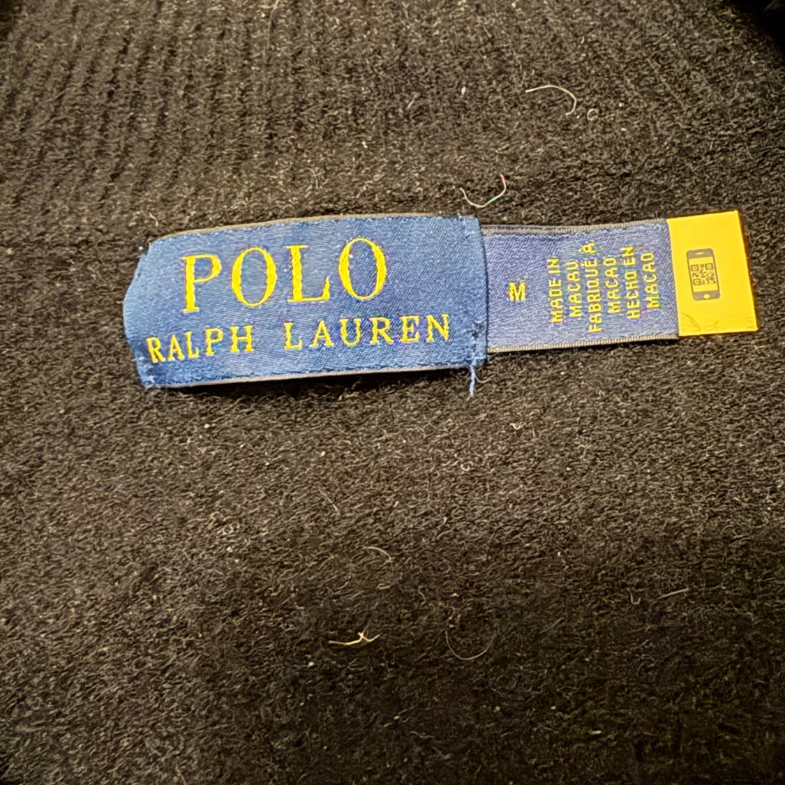 Svart tröja med dragkedja från Ralph Lauren - 3